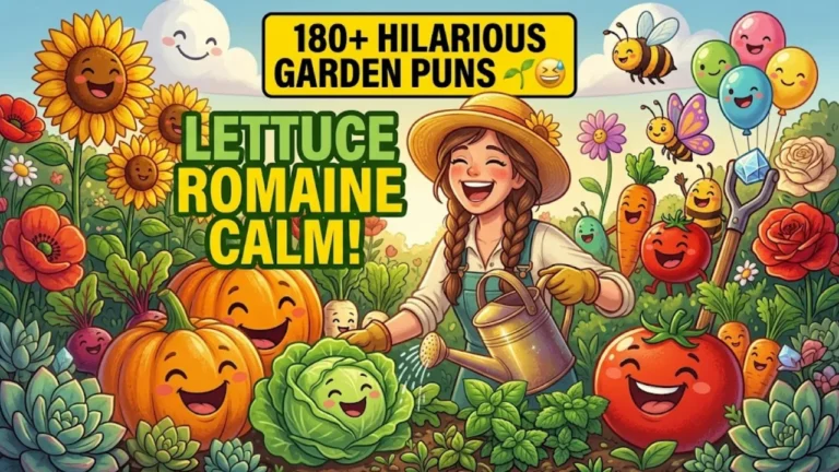 Hilarious Garden Puns