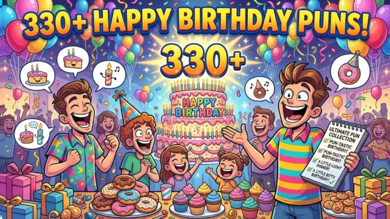 Hilarious Happy Birthday Puns
