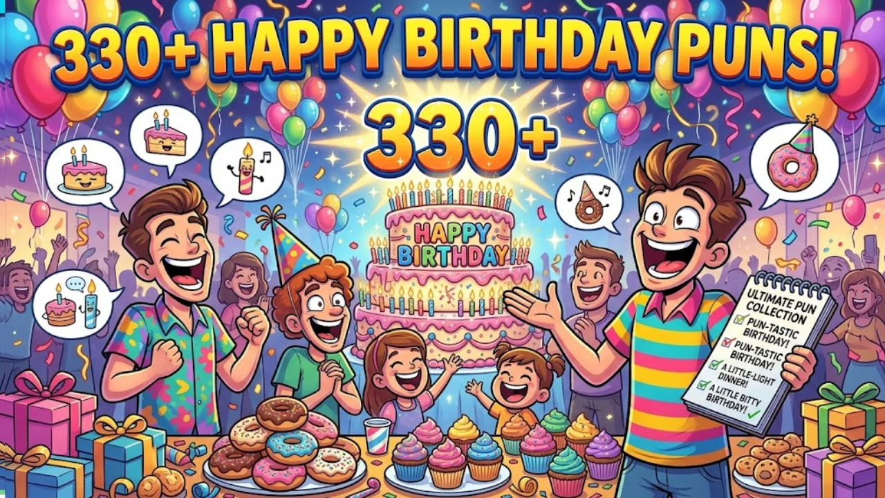 Hilarious Happy Birthday Puns