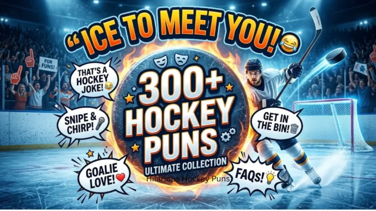 300+ Hilarious Hockey Puns: Funny One-Liners, Clever Hockey Jokes & Ice-Worthy Captions (2026)