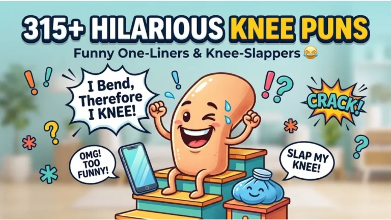 Hilarious Knee Puns: