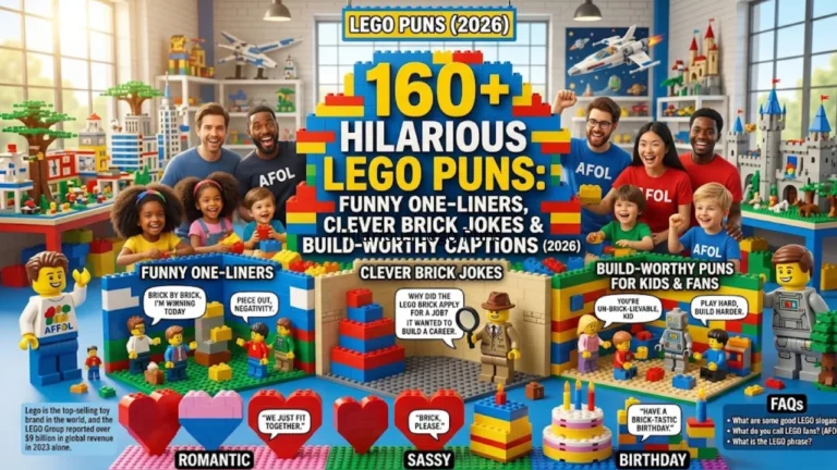 Hilarious Lego Puns