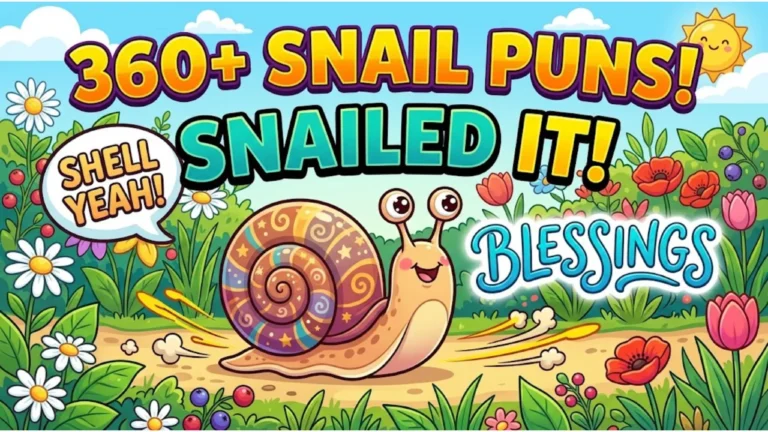 Funny & Fancy Snail Names