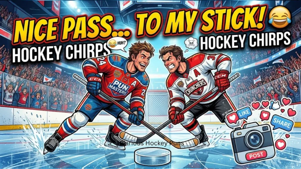 Hockey Slang & Catchy Hockey Slogans