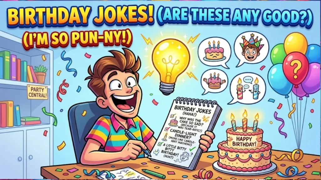Best Birthday Puns for Instagram Captions, Texts & Taglines