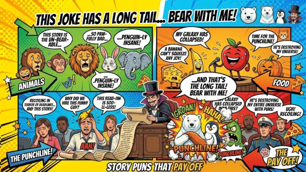 Long-Form Terrible Puns & Shaggy-Dog Jokes