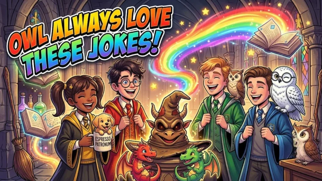 Magical Wizard Jokes And House Wordplay