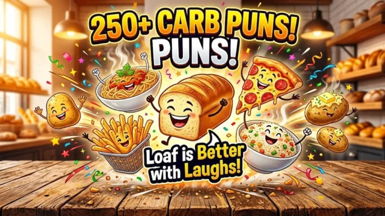 250+One-Liner Carb Puns: That Are Loaf-Out-Loud Funny