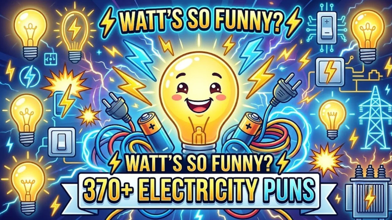 370+One-Liner Electricity Puns: That Are Shockingly Funny