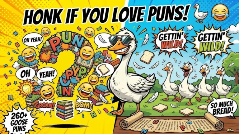 260+ One-Liner Goose Puns: Funny One-Liners, Honk-larious Jokes & Clever Captions (2026)