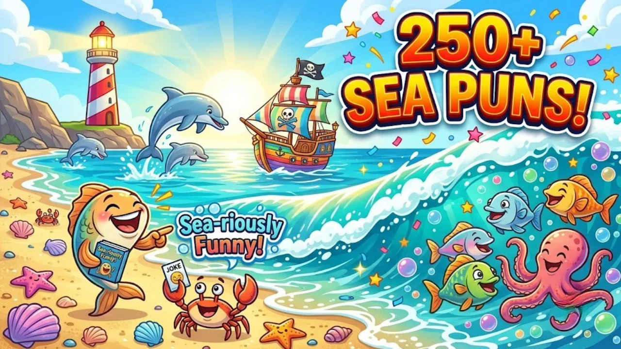 250+ One-Liner Sea Puns: Funny, Ocean Jokes & Sea-riously Clever Captions (2026)