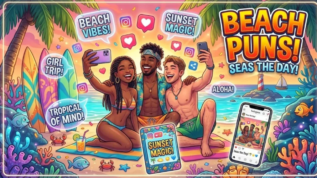 Best Sea Puns for Instagram & Social Captions