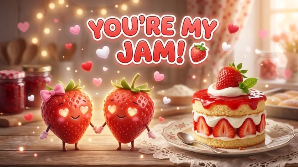 Romantic & Valentine's Strawberry Puns