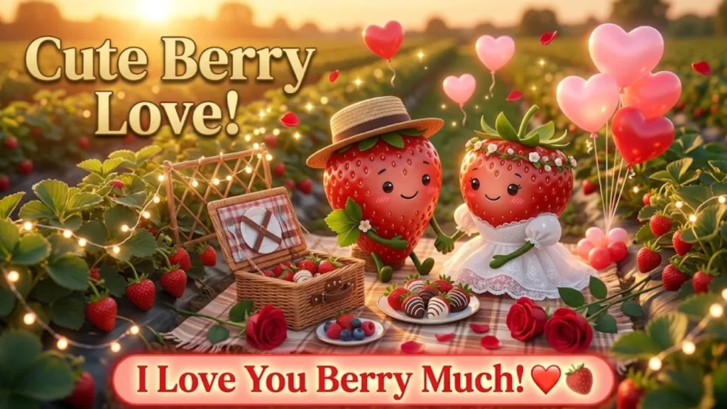 Romantic, Flirty & Cute Berry Puns