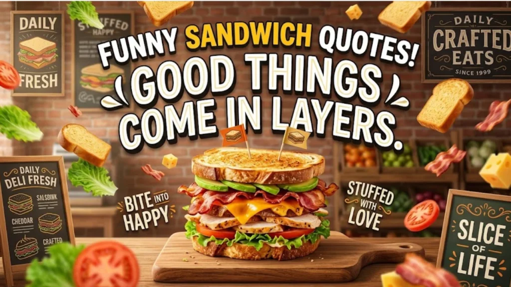 Sandwich Quotes, Slogans and Sayings