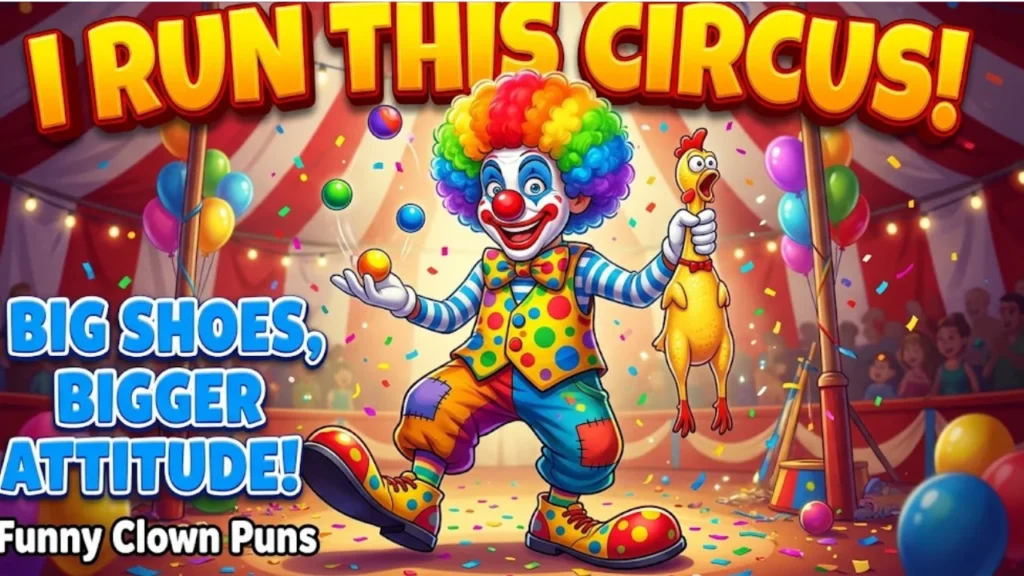 Scary and Dark Clown Puns