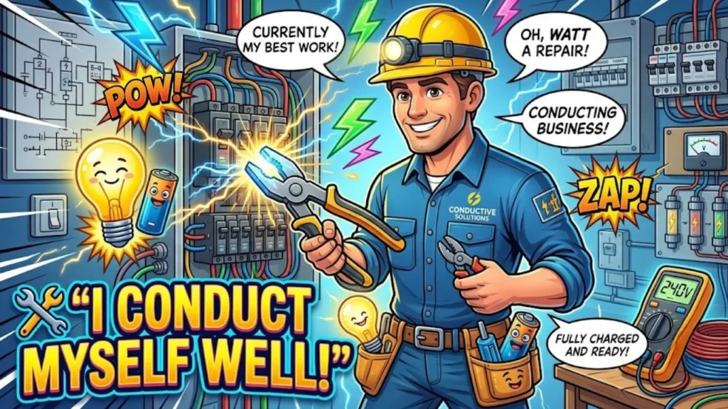 Electrician & Science Electricity Puns