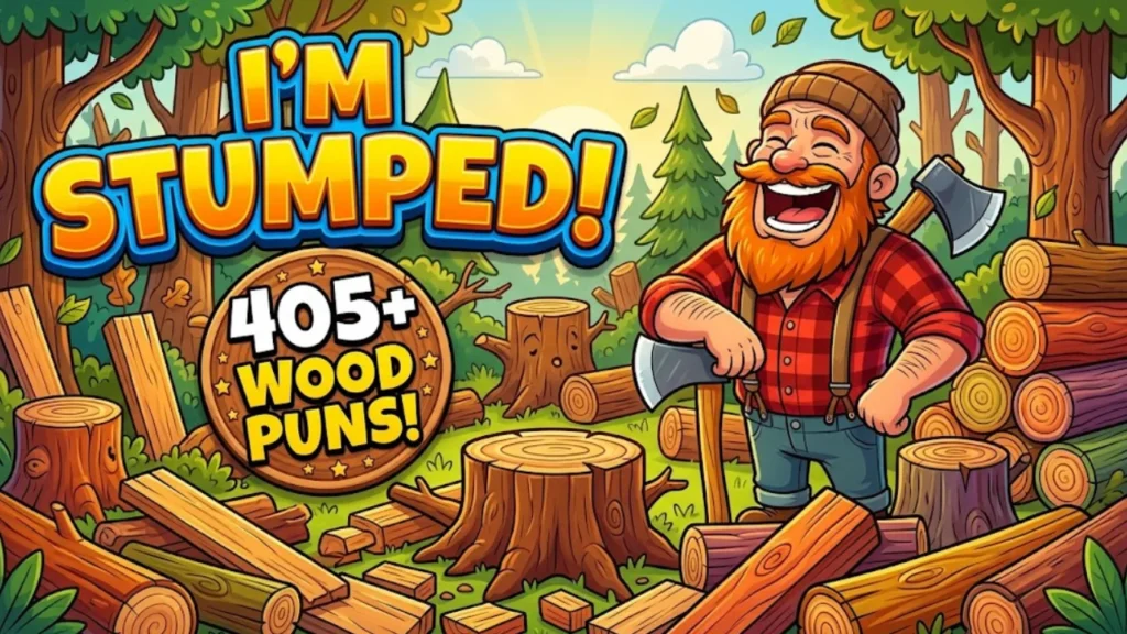 Seasonal, Travel & Pop-Culture Wood Puns