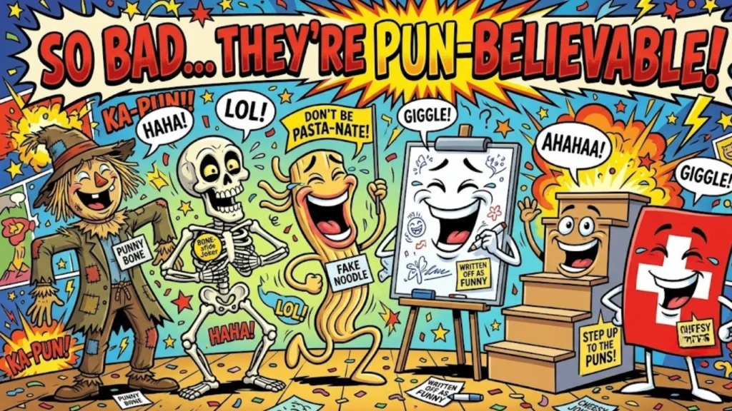 Short Funny Sayings & Bad Puns (So Bad They're Good)