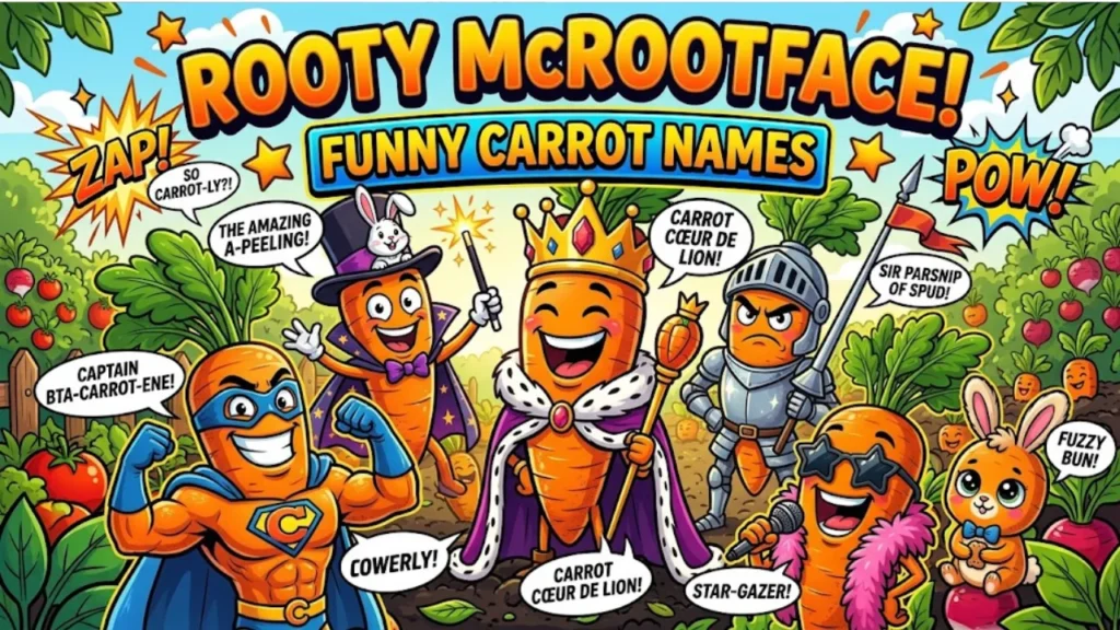 Rootin'-Tootin' Carrot Captions for Instagram