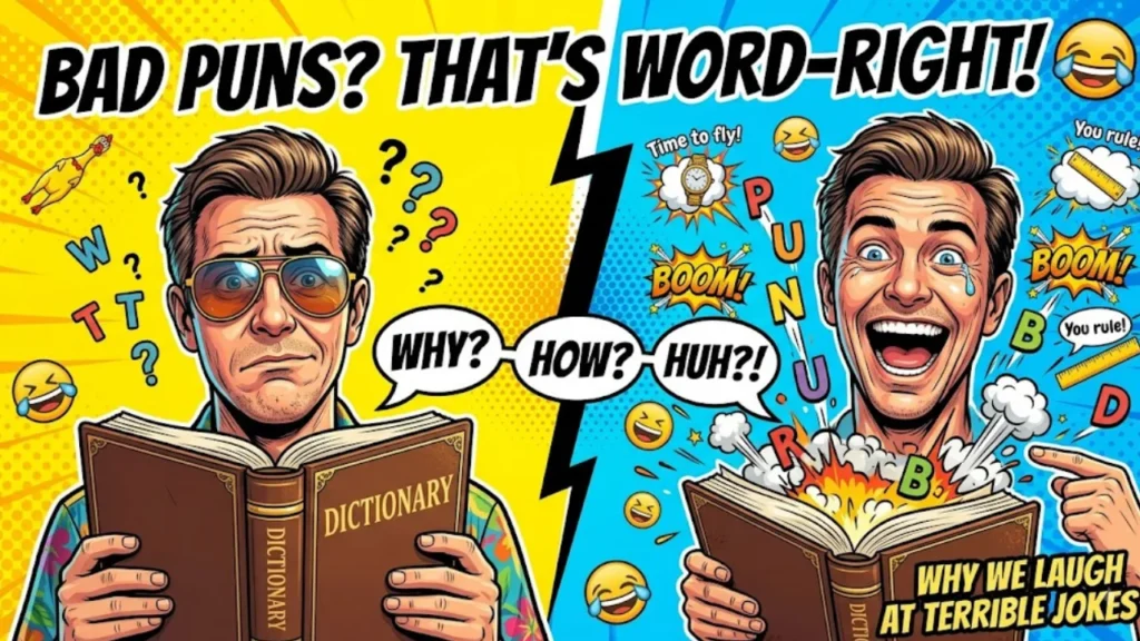 What Makes Terrible Puns So Bad They're Hilarious?