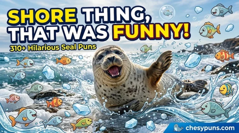 310+ Hilarious Seal Puns: Funny One-Liners, Clever Jokes & Sealed-With-Laughter Captions (2026)