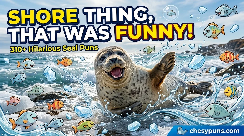 310+ Hilarious Seal Puns: Funny One-Liners, Clever Jokes & Sealed-With-Laughter Captions (2026)