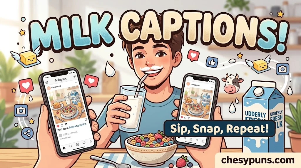 470+ Milk Puns, One-Liners & Dairy Jokes