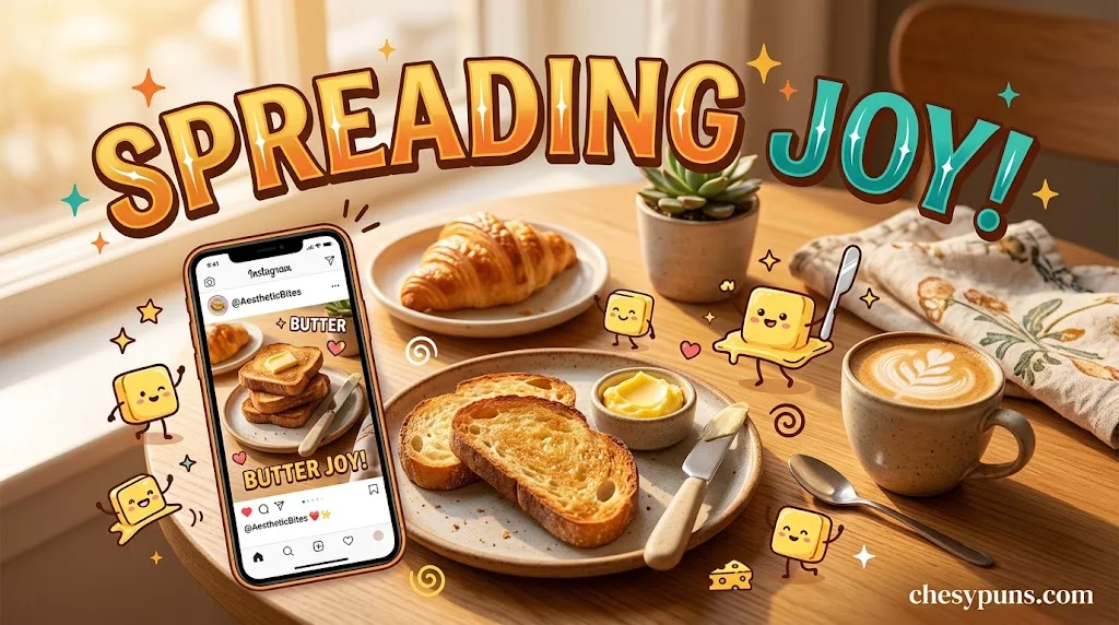 Best Butter Puns for Instagram Captions