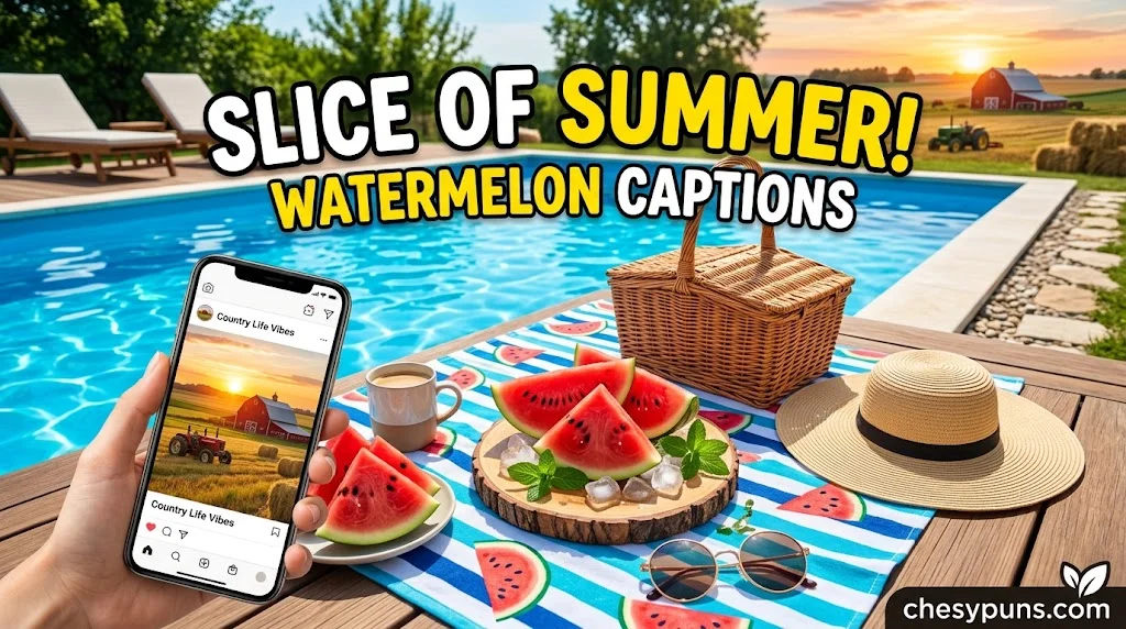 Best Watermelon Puns for Instagram & Captions