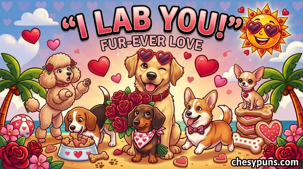 Breed-Specific & Roses-Are-Red Dog Puns