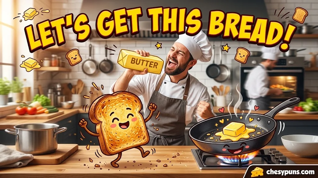Clever Butter Jokes for Food Lovers & Social Media
