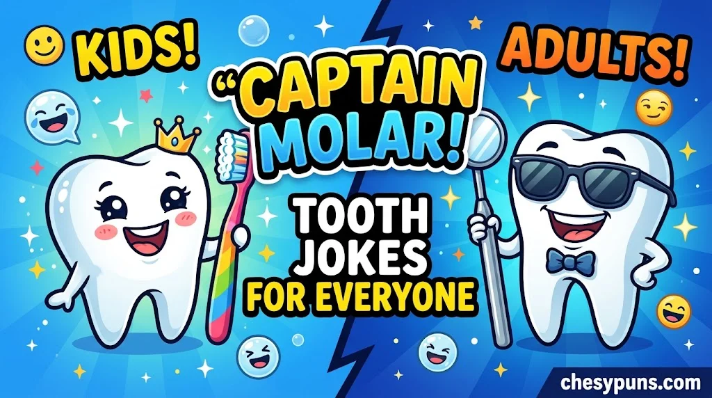 Clever Dental Jokes for Kids & Adults