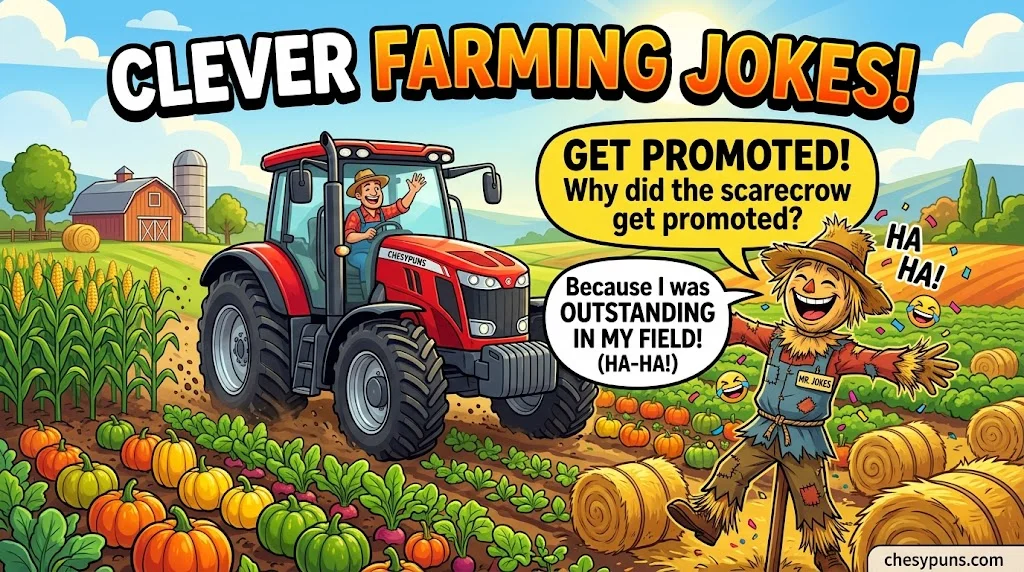 Clever Farming Jokes for Crops, Tractors & Country Life