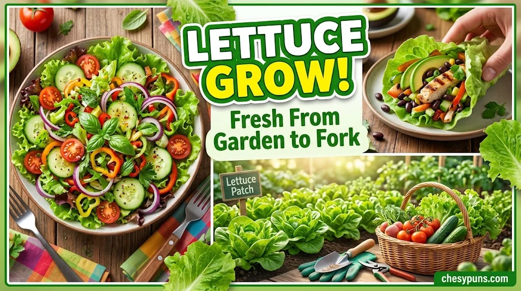 Clever Lettuce Puns for Foodies, Gardeners and Everyday Life