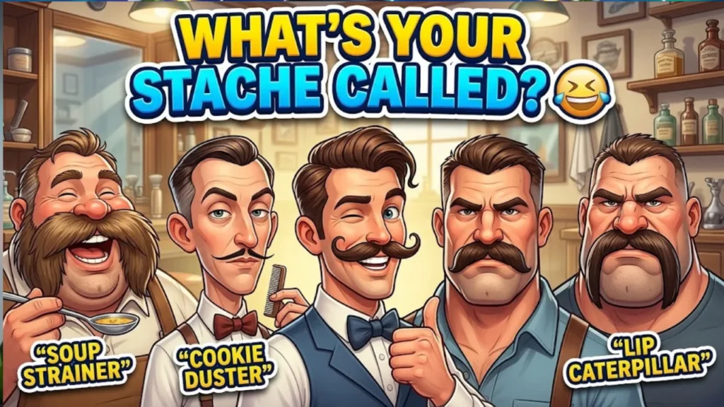 Clever Mustache Jokes & Hair Wordplay