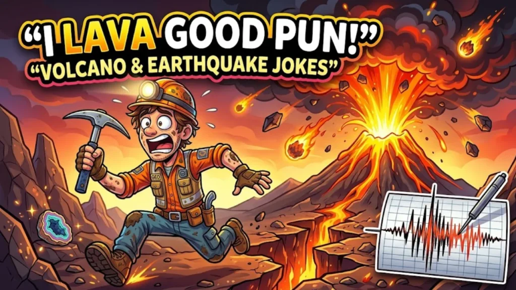 Clever One-Liners About Volcanoes and Earthquakes