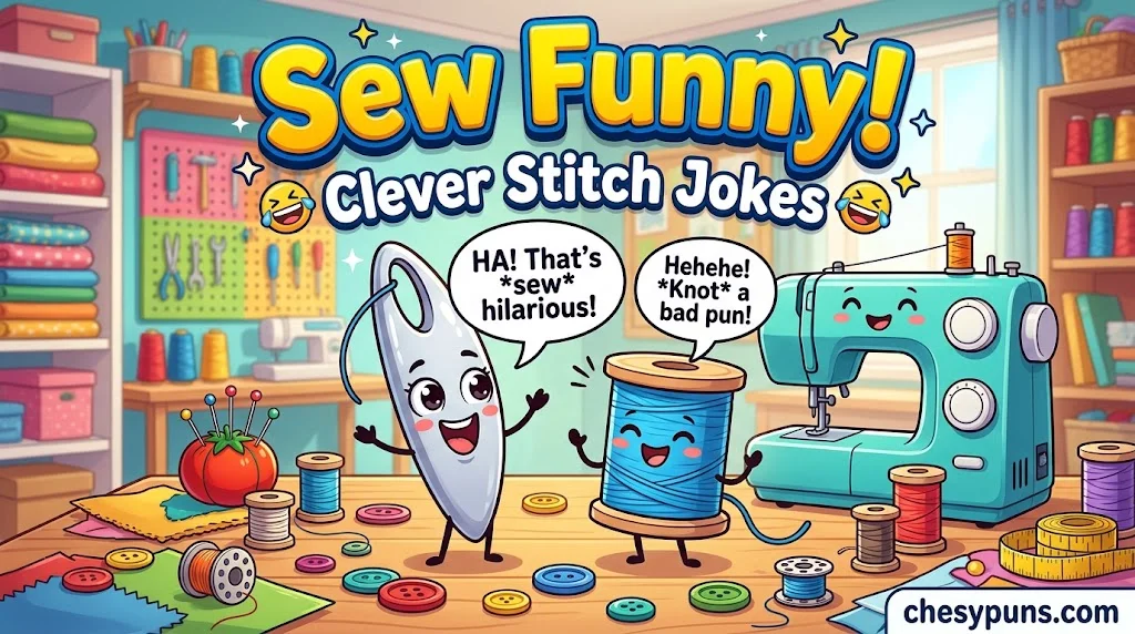 Clever Stitch Jokes and Sewing Riddles