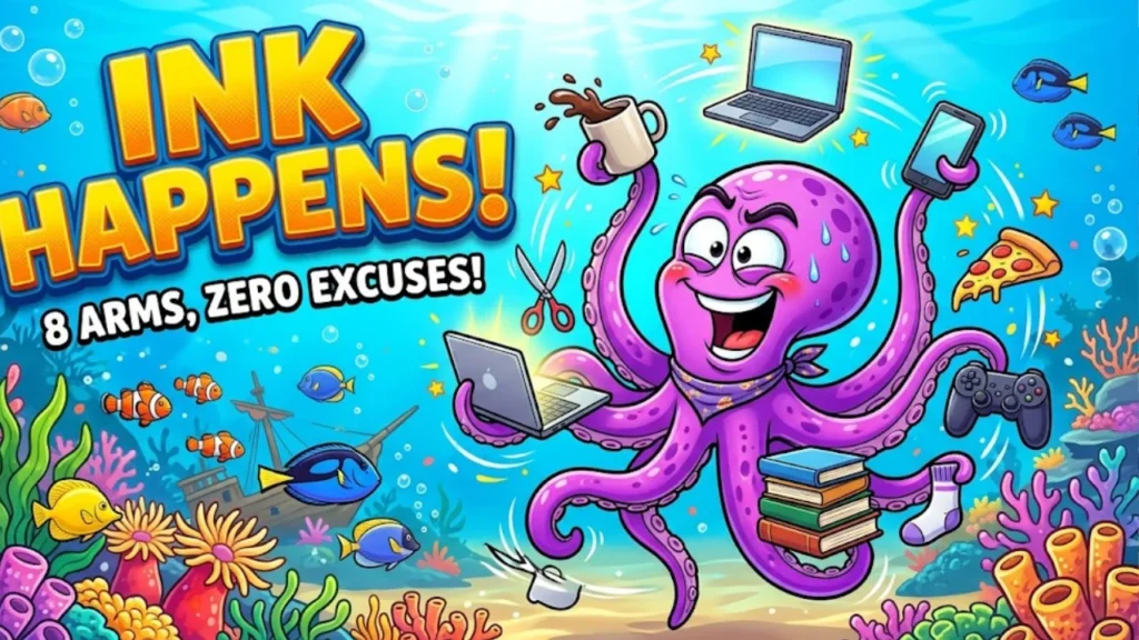Clever & Witty Sea Jokes (Octopus Wordplay Edition)