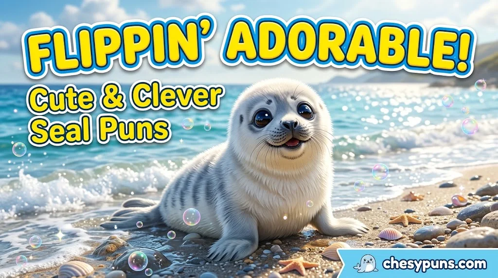 Cute & Clever Seal Puns for Captions