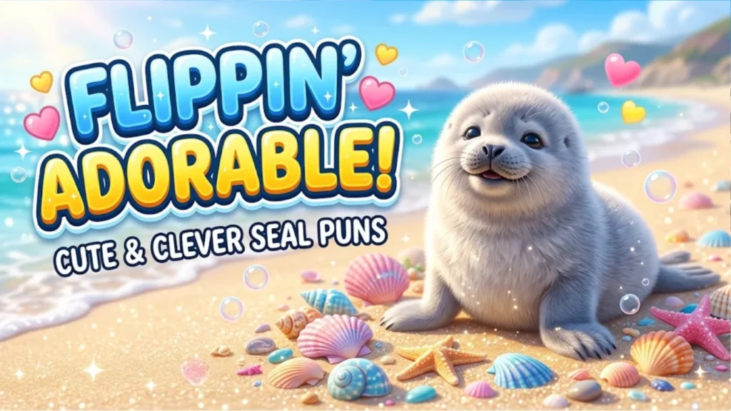 Cute, Love & Romantic Seal Puns