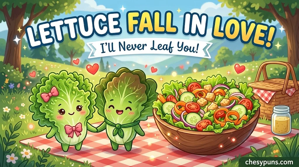 Cute, Romantic and Flirty Lettuce Puns for Every Relationship