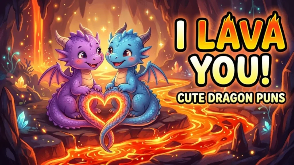 Cute and Romantic Dragon Puns
