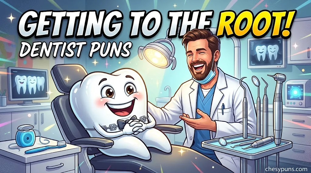 Dentist & Dental Professional Tooth Puns
