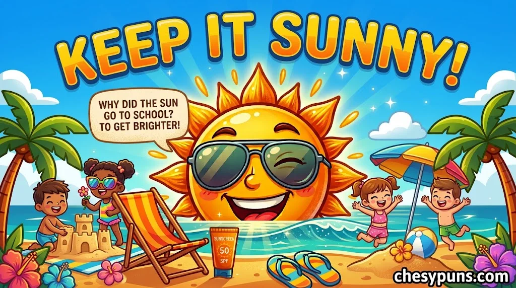 Family-Friendly Sun Jokes & Quotes