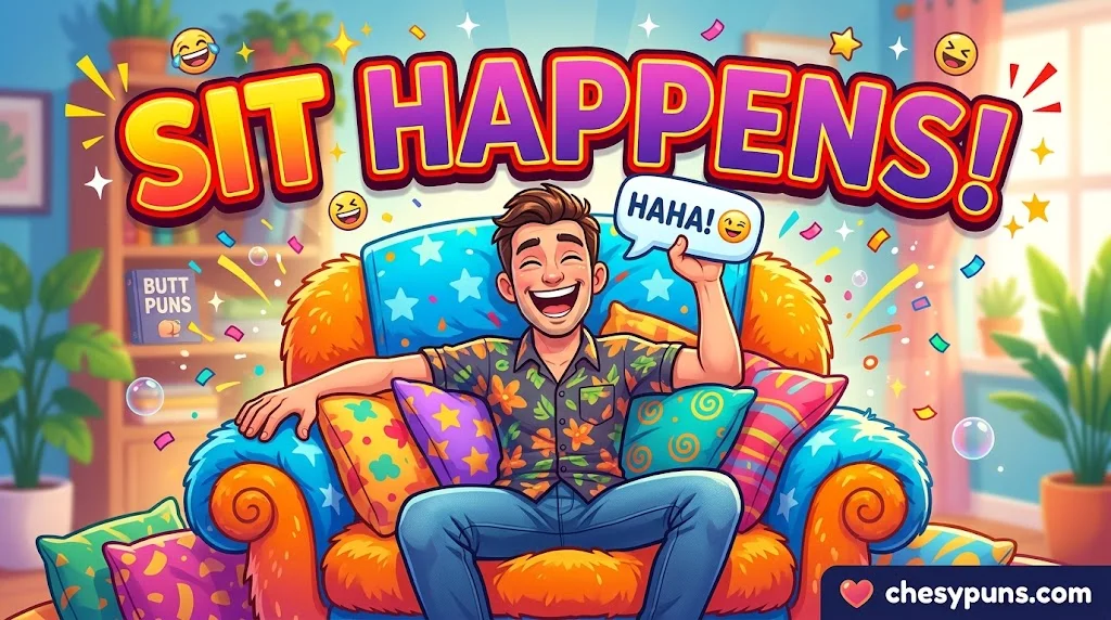 Funny Butt Puns One-Liners & Short Jokes