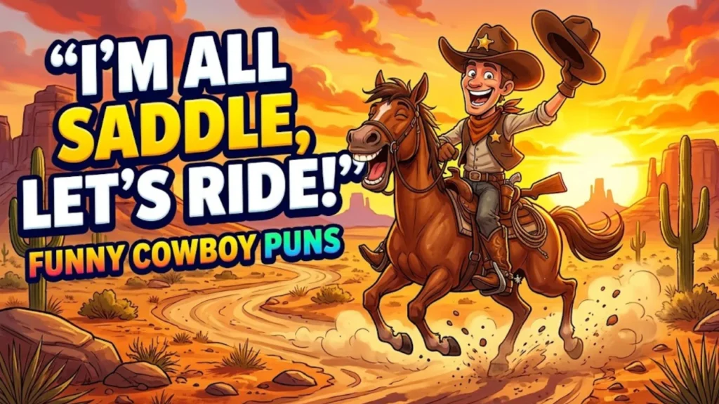 Funny Cowboy Puns and Western One-Liners