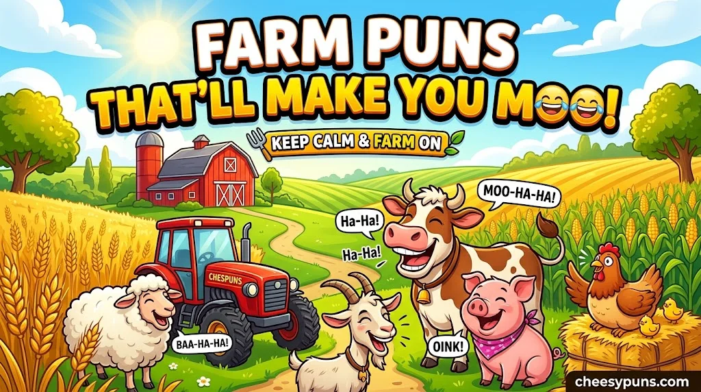 Funny Farm Puns & Farm Animal One-Liners