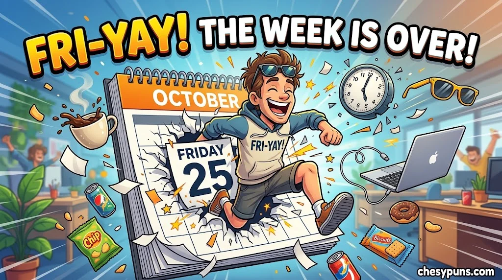 Funny Friday Puns & One-Liners