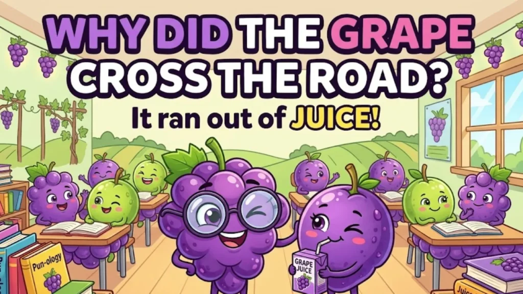 Funny Grape One-Liners & Clever Grape Puns